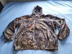 Scent Shield Rain Blocker Men's Camouflage Hooded Jacket Brown/green/white Size Pre-owned. Price: $45.00.