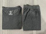 Jackson Hole Men's 2 Piece Gray Thermal Underwear Set, X-large New. Open Bag.. Price: $16.00.