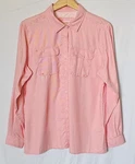 Ladies Pink Cabelas Upf 30 Sun Protect Long Sleeve Houndstooth Pattern Shirt Xl New. Price: $14.99.