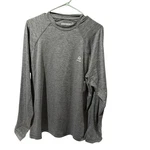 Wolverine Mens Performance Long Sleeve Shirt Heather Gray Crew Neck Size New. Price: $18.00.
