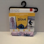 Climateright By Cuddl Duds Disney Stitch Girls Long Johns Set Xs 4/5 New. Price: $10.17.