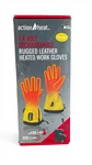Actionheat 7.4V Heated Work Gloves Leather Rechargeable Battery Mens Winter New. Price: $112.49.
