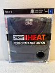 32 Degrees Heat Long Sleeve Crew Neck Base Layer Men's Size Large - New In Pkg. Price: $18.00.