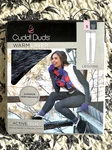 Nwt Women's Cuddl Duds Warm Layer Active Tech Leggings Blue Space Dye New. Price: $14.95.