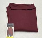 Lands' End Women's Long-sleeve Waffle Funnel Neck Top, Red, Size New. Price: $12.30.