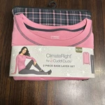 Climateright By Cuddl Duds Women 2-PIECE Base Layer Top And Legging Set Xl New. Price: $15.00.
