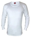 Heat Holders - Mens Grey White Cotton Thermal Underwear Long Sleeve Vest Top New. Price: $19.99.