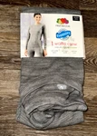 Fruit Of Loom Thermal Long Sleeve Crew Shirt Gray Cotton Blend Womens Xs 0-2 New. Price: $11.99.