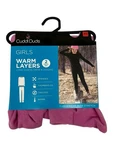 Cuddl Duds Warm Layers 2 Piece Girls Size Xs 4/5 Fleece Wear Stretch Pink New. Price: $7.50.
