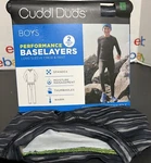 Nwt Cuddl Duds Boys 12-14 Performance Piece Baselayers Crew Top & Pants New. Price: $12.00.