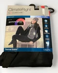 Cuddl Duds Frigid Leggings Climate Right Base Layer New Small Thermal Black Hunt. Price: $17.99.