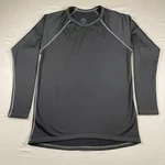 Coldpruf Base Layer Men's Charcoal Black Activewear Long Sleeve Crew Neck Large Pre-owned. Price: $12.00.