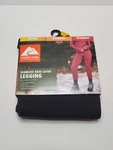 Ozark Trail Womens Seamless Base Layer Thermal Legging Warmer Large Black Winter New. Price: $9.95.