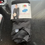 Fruit Loom Womens Xxxl (22) Eversoft Waffle Thermal Crew Top Black New. Price: $10.89.