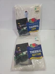 Nos Fruit Of Loom Natural Thermal Henley Long Sleeve Shirt Size Xl Vtg 2001 New. Price: $19.99.