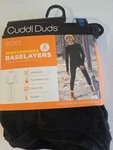 Boys Performance Baselayers By Cuddl Duds Longsleeve Crew And Pant Xl Fleece New. Price: $22.00.