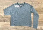 Smartwool Intraknit Thermal Merino Crew Womens Baselayer Sweater Pewter Blue New. Price: $68.00.