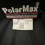 Polarmax Acclimate Men's Black Thermal Base Layer Bottoms Polyester New. Price: $20.00.
