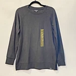 Eddie Bauer Mens Medium Thermal Gray Crew Neck Fleece Pullover Sweatshirt New. Price: $11.99.