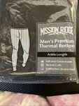 Brand New Mission Ridge Men Large Premium Thermal Bottoms-ankle Length. Price: $10.00.