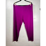 Cuddl Duds Chill Chasers Leggings Womens Xl Purple Stretch Base Layer Athleisure Pre-owned. Price: $9.99.