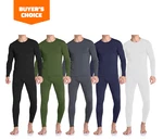 Mens Winter Ultra-soft Fleece Lined Thermal Top & Bottom Long John Underwear Set New. Price: $19.99.
