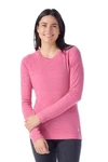 $115 Smartwool Women's Merino Base Layer Crew Top -garden Pink- Medium-new. Price: $49.99.