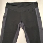 Smartwool Merino Sport Fleece Pants Women's Medium Black Grey Running Leggings Pre-owned. Price: $33.99.