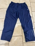 Starter Black Athletic Track Lightweight Windbreaker Zip Bottom Pants Men's Xl Pre-owned. Price: $25.00.
