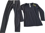 Tsla Thermal Shirt And Pant Set Mens Size Grey Stretch Warm Gear Wicking New. Price: $24.29.