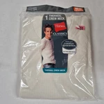 Hanes Classics Thermal Crew Neck Top Shirt 2010 Medium New. Price: $19.99.