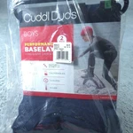 Cuddl Duds Performance Baselayer Set Boys 12/14 Large Navy Thermal Piece Crew New. Price: $15.99.