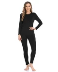 Weerti Thermal Underwear For Women Long Johns With Fleece Xx-large, Black New. Price: $51.46.