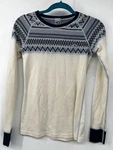 Kari Traa Lokke Base Layer Shirt Top 100% Merino Wool Size Small Women's Blue Pre-owned. Price: $44.00.