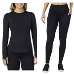 Cuddl Duds Climatecore Women's Baselayer Legging & Long Sleeve Crew - Black New. Price: $29.99.