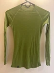 Ibex Base Layer Women Woolies 150 Light Green Pullover Crew Neck Long Sleeve Pre-owned. Price: $74.00.