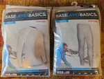 Base Layer Basics Men's White Pants & Crew Perma-wick Shirt By Polarmax Med. New. Price: $19.99.