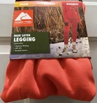 New!ozark Trail Warmest Womens Coral Zest Base Layer Legging. Size S.. Price: $8.99.