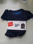 Hanes Men's Tagless Thermal Crew Warmer Small Navy Blue Long Johns New. Price: $15.00.