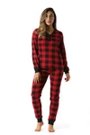 #followme Women's Printed Henley Thermal Underwear Set With Jogger Pant New. Price: $29.99.