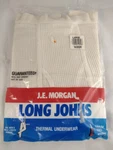 Vintage J.e. Morgans Long Johns Thermal Underwear 38-40 50%COTTON 50%POLY Nip New. Price: $19.99.