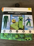 Climateright By Cuddl Duds Boys Minecraft Warm Underwear Size 8/10 Brand New!. Price: $16.99.