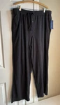 $36 Men Jockey Lounge Pants X-large Pebble Fleece Black Sleepwear New. Price: $19.99.