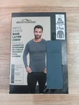 Adventuridge Men's 2 Pack Base Layer Crew Shirts Size Xl 46-48 Slim Fit Blue New. Price: $16.19.