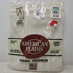 Nos Ames Xl 46-48 American Plains Men's Thermal Underwear Bottoms Made Usa New. Price: $25.49.