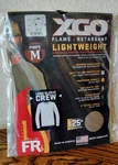 Xgo Flame Retardant Phase 1 Tan Men's Lightweight Medium Long Sleeve Crew Shirt New. Price: $17.79.