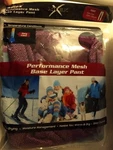 Long Underwear - Performance Mesh Base Layer Size Large. Chevron, Xtek. Womens. New. Price: $12.99.