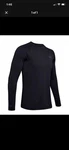 Under Armour 1343244 Men's Black Ua Coldgear 2.0 Baselayer Shirt, Medium New. Price: $69.99.