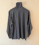 Watsons Blue Ribbed Turtleneck Long Sleeve Top Size Cotton Blend Vintage Style Pre-owned. Price: $20.32.