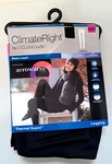 Climate Right Women Xs Aerowarm Frigid Leggings Cuddl Duds Thermal Guard Black New. Price: $14.98.